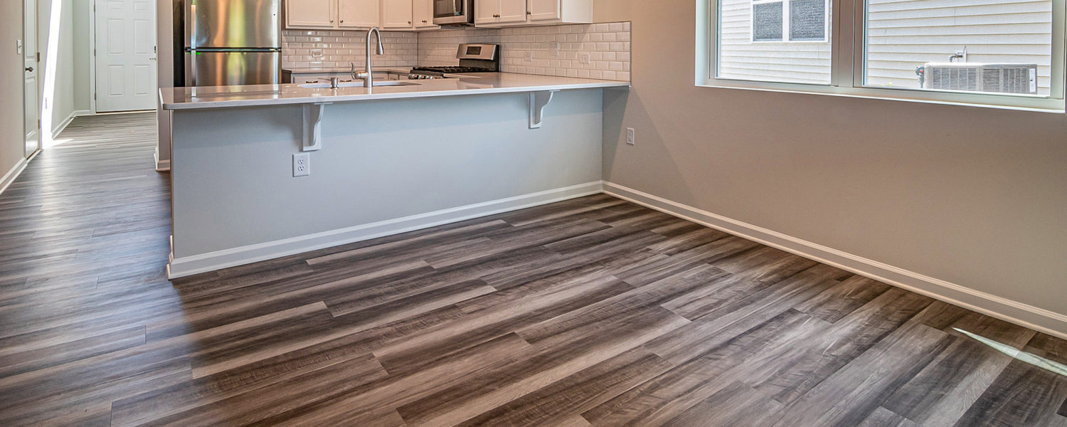 Kitchen wood flooring